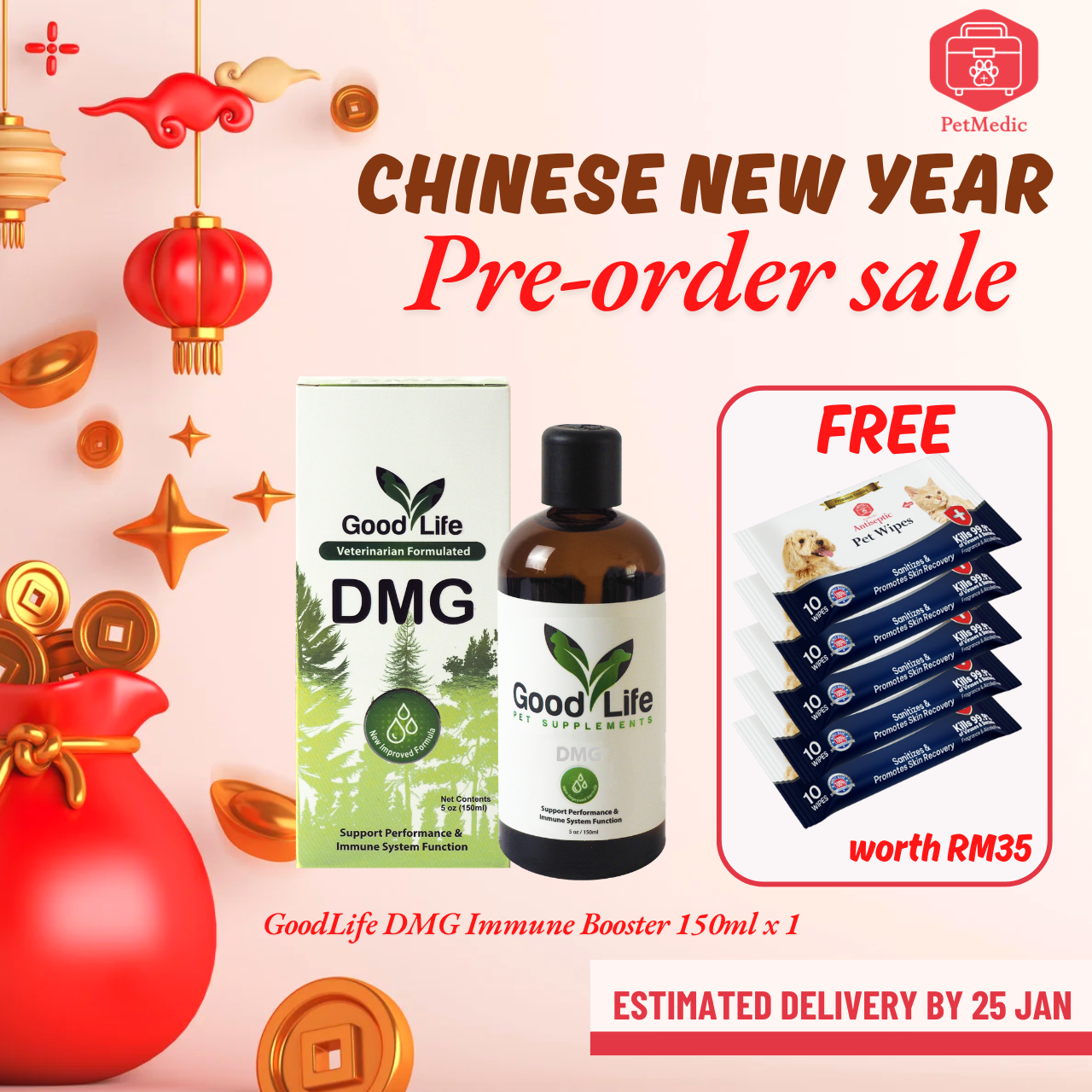 CNY 2025 Special Pre-Order Bundle! Get the NEW pocket size wipes now!