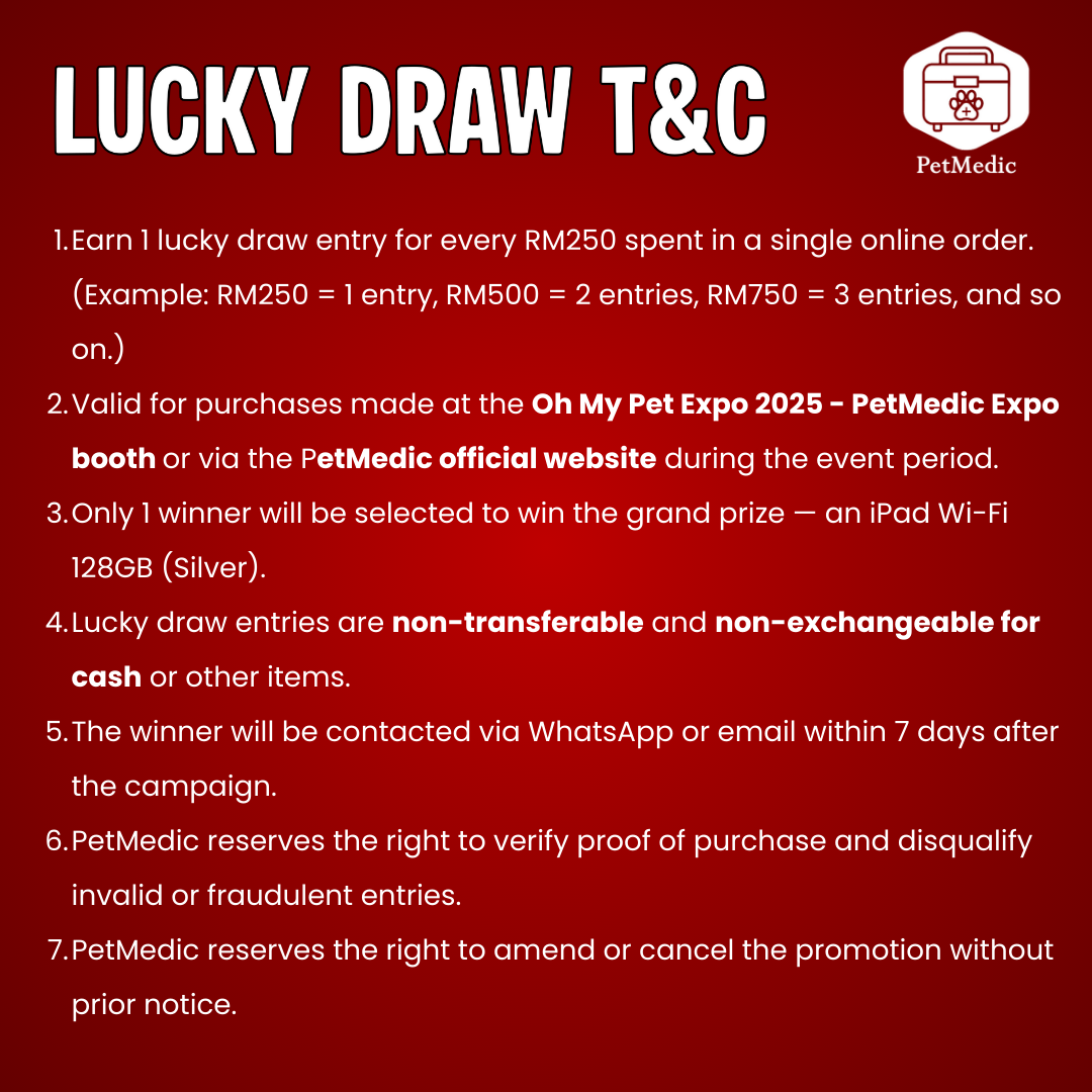 PetMedic Special Bundle Series (27/11 – 18/12 Only!)